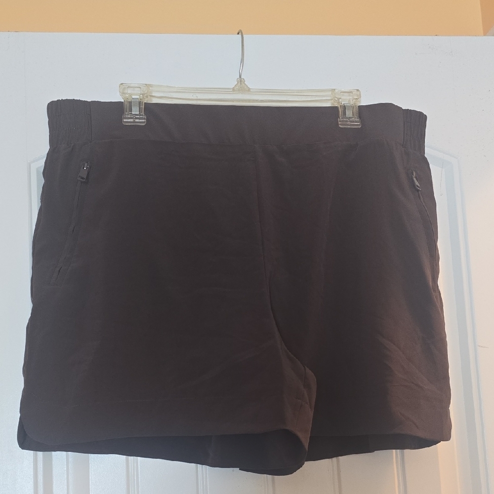 Maurices Dark Brown Athletic Shorts